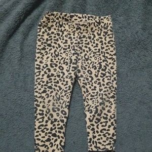 Janie and Jack leopard leggins